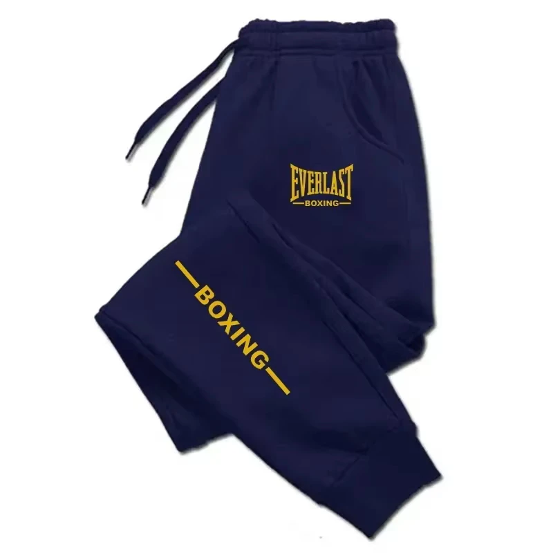 Autumn Everlast printed jogging pants men's sports pants men's sports pants men's brushed sports pants gym women's winter pants - Image 5
