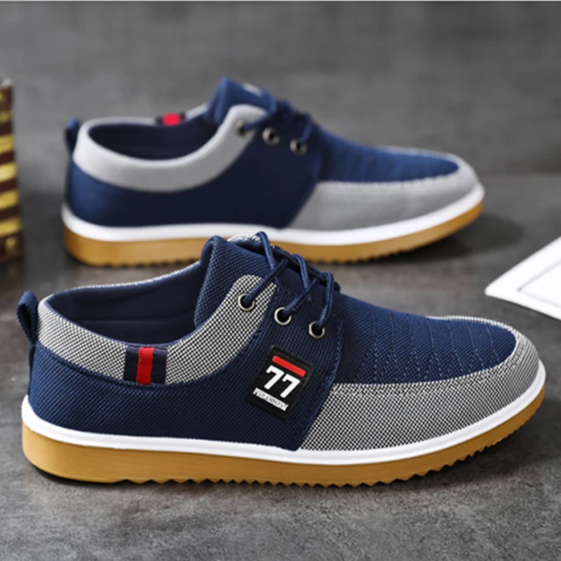 2025 New Fashionable Trendy Men's Shoes Casual Sports Shoes Comfortable and Versatile Knitted - Image 5