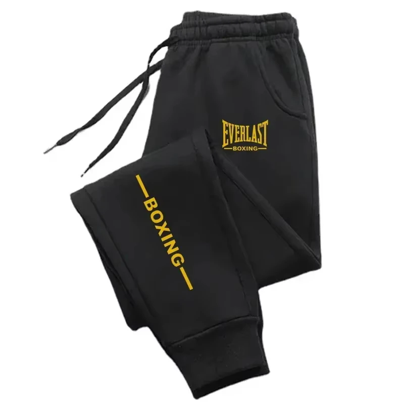 Autumn Everlast printed jogging pants men's sports pants men's sports pants men's brushed sports pants gym women's winter pants - Image 2