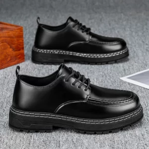2025 New Men's Leather Shoes - Durable, Comfortable, Breathable & Stylish