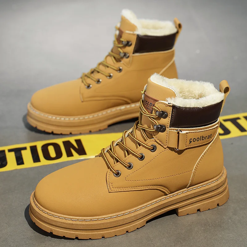 Men's high top denim boots, casual sports shoes, trendy and fashionable men's boots - Image 4