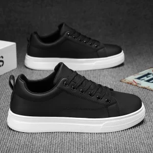 New Spring and Autumn Men's Casual Board Shoes Trendy Student White Shoes, Fashionable Men's Single Shoes