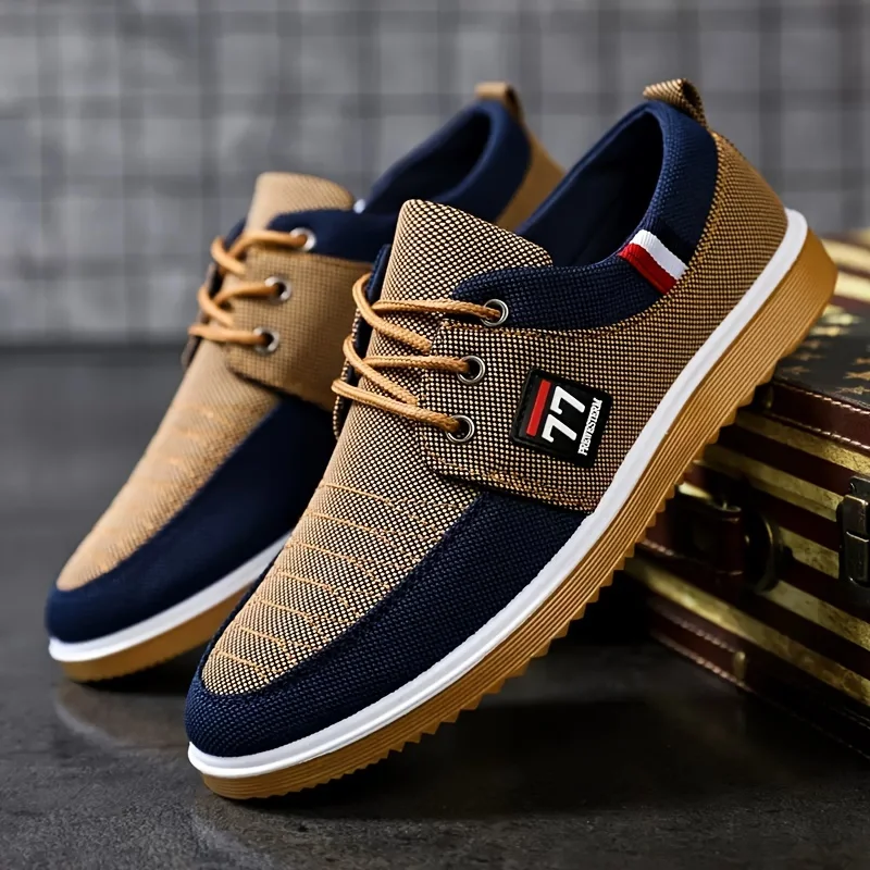 2025 New Fashionable Trendy Men's Shoes Casual Sports Shoes Comfortable and Versatile Knitted - Image 3