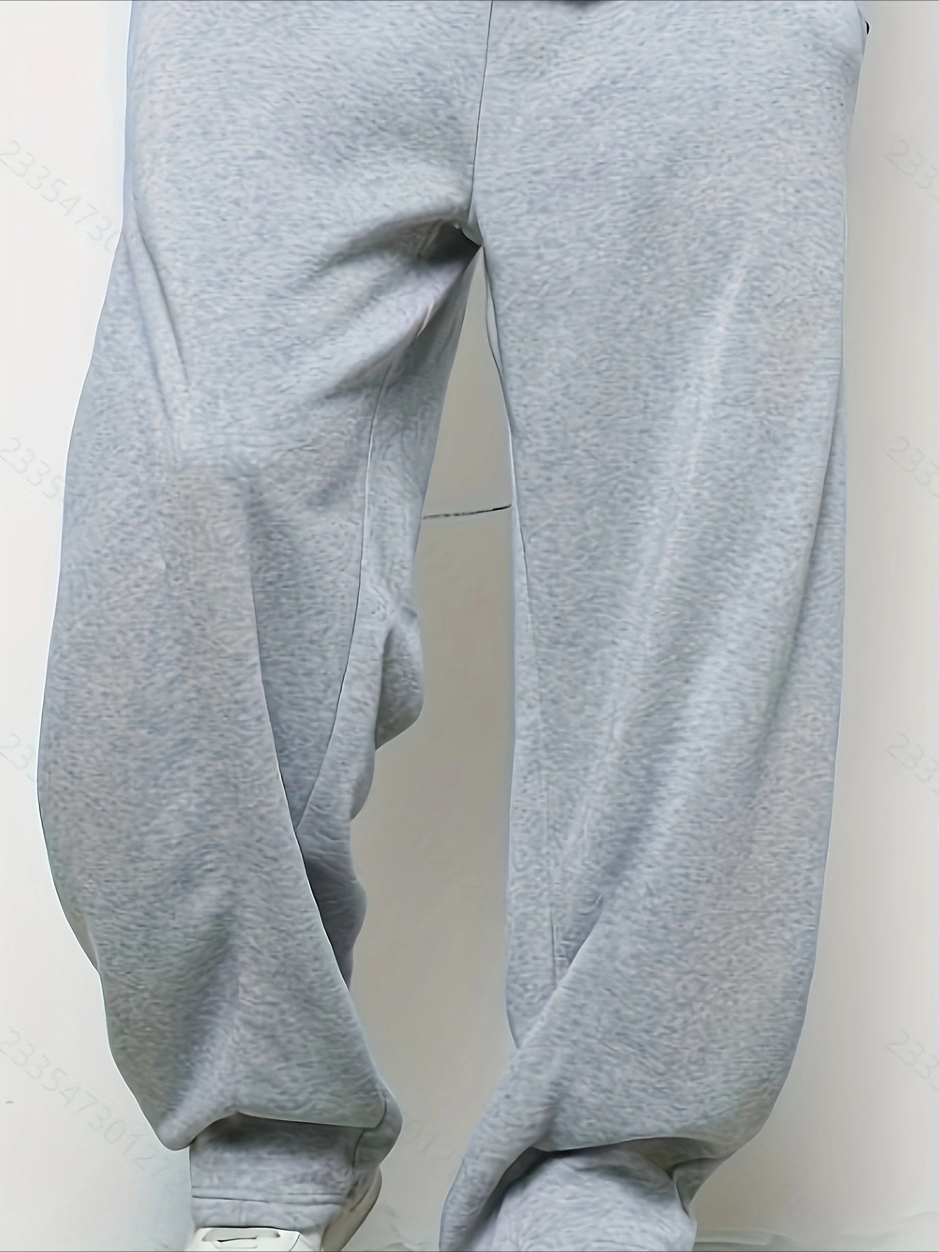 Autumn and winter pants boys handsome casual trousers new simple straight sweatpants boys versatile single-piece trousers - Image 4