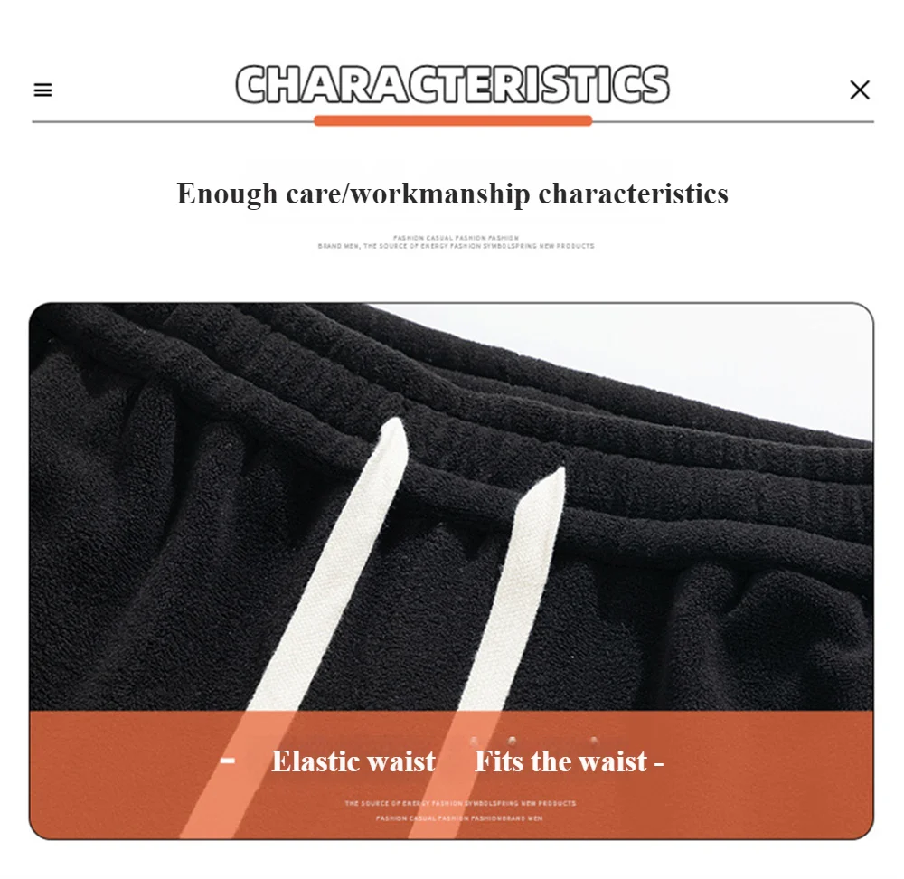 Men's casual pants and thick winter wool-lined multi-functional pants - windproof and warm pants for men in cold weather - Image 6