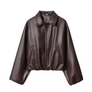 2025 New Autumn Women's Jackets Coats Fashion Loose Elegant Warm Jackets Women's Chic Street Youth Long-Sleeved Autumn Outerwea