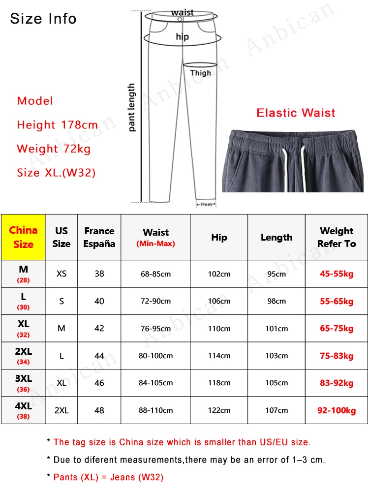 Winter Thick Warm Corduroy Sweatpants Men Fleece Liner Drawstring Straight Loose Track Pants Male Casual Fleece Thermal Trousers - Image 9