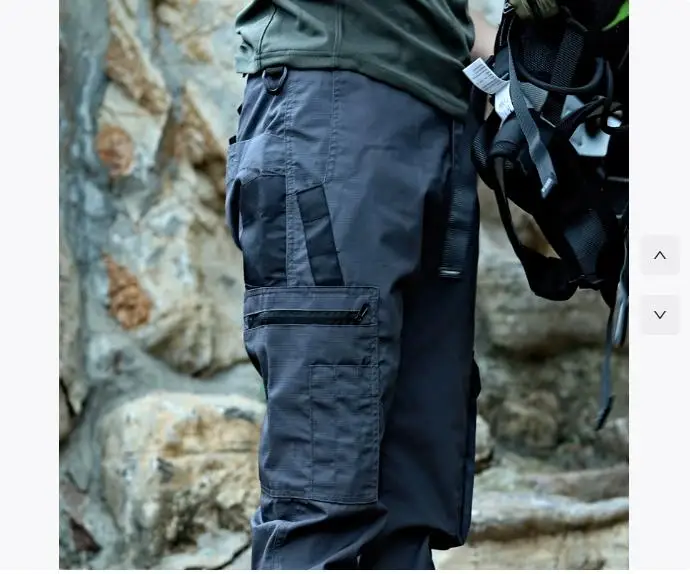 New Tactical Work Pants Men Outdoor Cargo Trousers Multi-pocket Waterproof Pant Autumn Spring Outdoor Workwear Hiking Trousers - Image 8