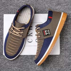 2025 New Fashionable Trendy Men's Shoes Casual Sports Shoes Comfortable and Versatile Knitted