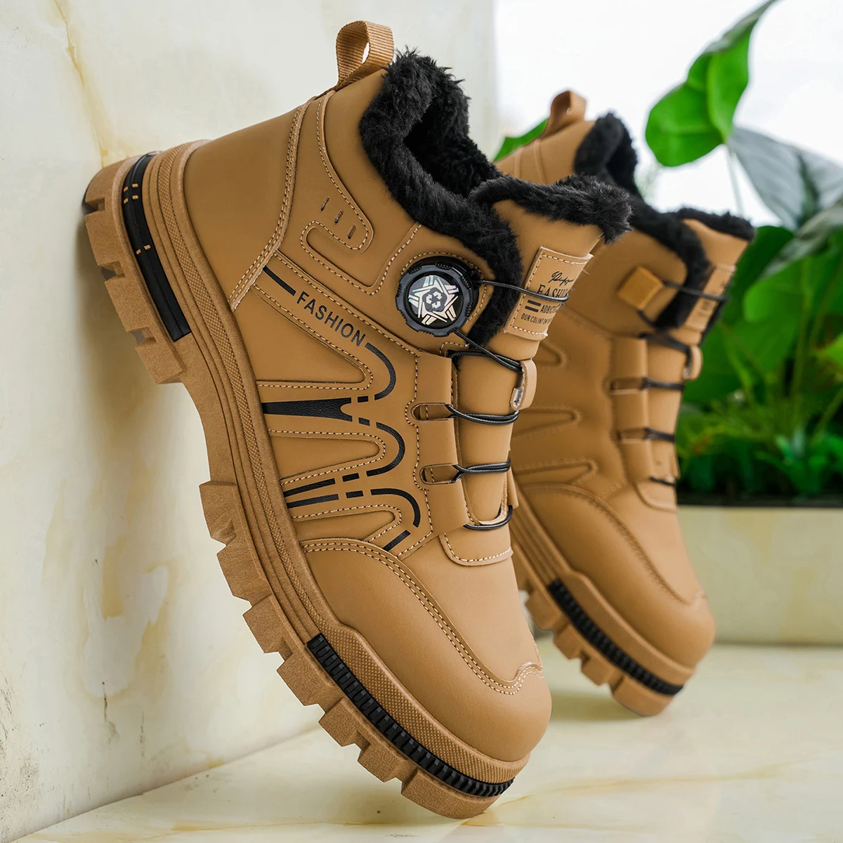 Men's high top denim boots, casual sports shoes, trendy and fashionable men's boots - Image 6
