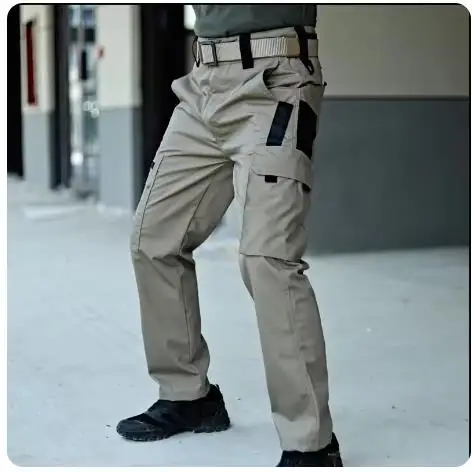 New Tactical Work Pants Men Outdoor Cargo Trousers Multi-pocket Waterproof Pant Autumn Spring Outdoor Workwear Hiking Trousers - Image 9