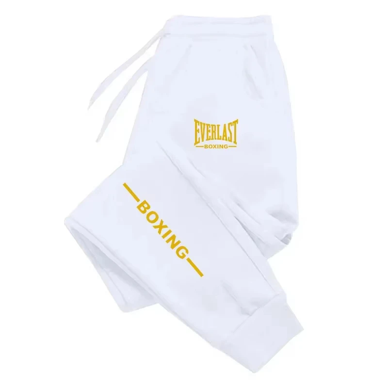 Autumn Everlast printed jogging pants men's sports pants men's sports pants men's brushed sports pants gym women's winter pants - Image 8