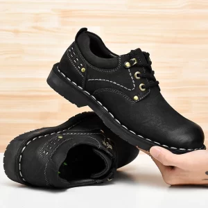 Genuine Leather Casual Comfortable Handmade Loafers Men Outdoor Walking Hiking Shoes Men's Moccasins Man Luxury Casuales Hombres
