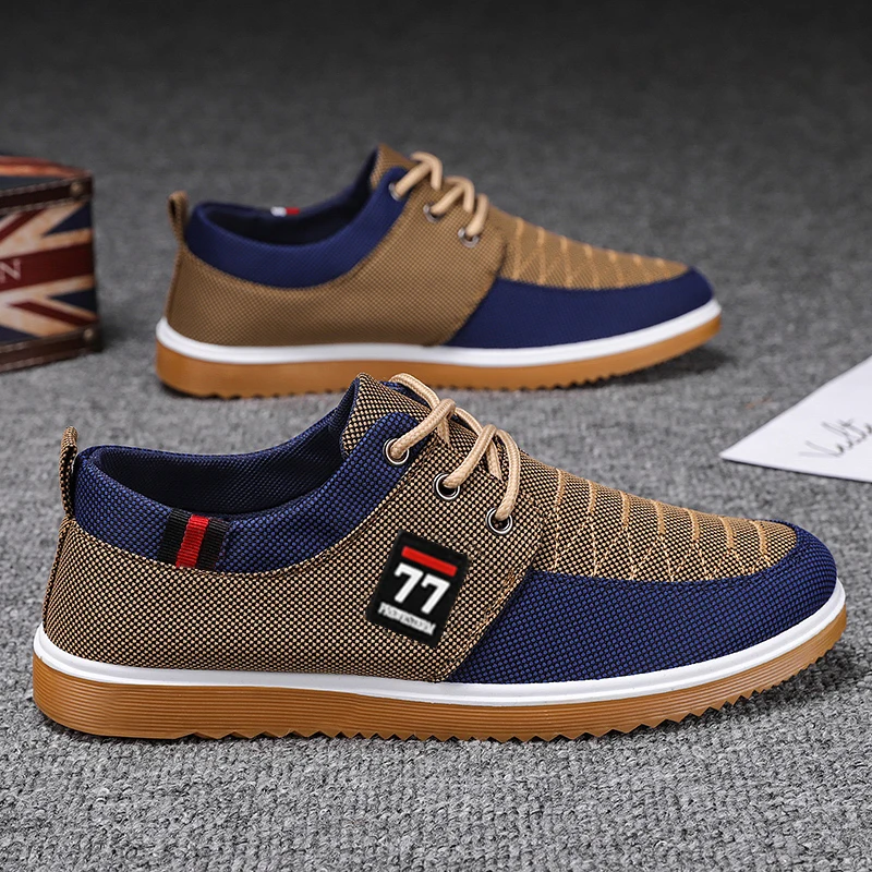 2025 New Fashionable Trendy Men's Shoes Casual Sports Shoes Comfortable and Versatile Knitted - Image 7