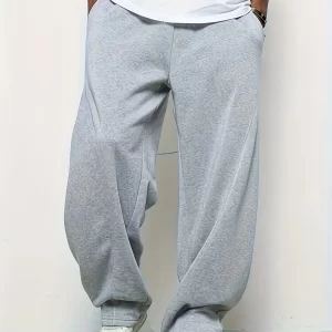 Autumn and winter pants boys handsome casual trousers new simple straight sweatpants boys versatile single-piece trousers